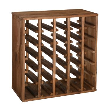 Regal na wino 60 cm, modul Quadri, braz