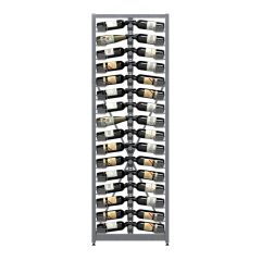 Regal na wino Xi Rack 16: modul podstawowy, 16 poziomów