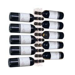 Akrylowy stojak na wino / stojak scienny RAVENNA H 55 cm
