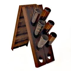 REIMS skrzynka na 16 butelek wykonana z drewna debowego