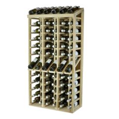 Regal na wino PROVINALIA z drewna debowego, model 7