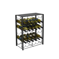 Regal na wino RUSTIKO, wys. 85,5 cm