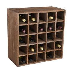 Regal na wino 60 cm, Karo, braz