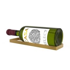 Regal scienny na wino na 1 butelke magnum, kolor zloty