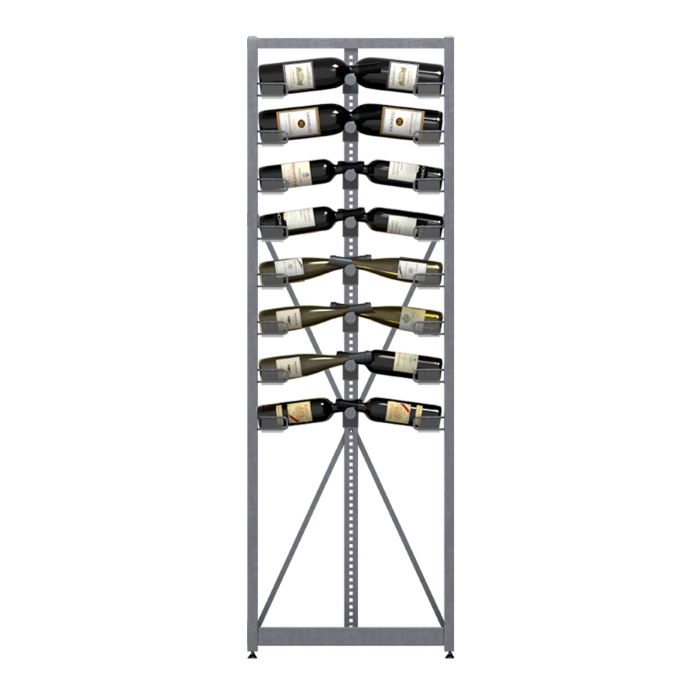 Regal na wino XI Rack 8: modul podstawowy, 8 poziomów