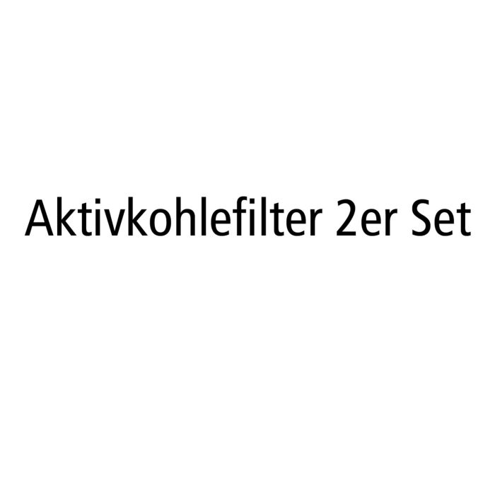 Zestaw 2 filtrów z weglem aktywnym