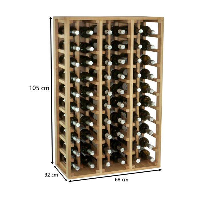 Regal na wino PROVINALIA, Mod.1, drewno sosnowe