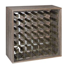 Regal modulowy do przechowywania 36 butelek, wenge