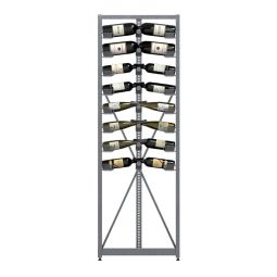 Regal na wino XI Rack 8: modul podstawowy, 8 poziomów