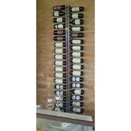 Akrylowy stojak na wino / stojak scienny RAVENNA wys. 200 cm
