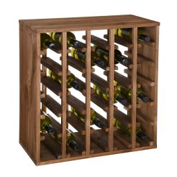 Regal na wino 60 cm, modul Quadri, braz