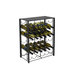 Regal na wino RUSTIKO, wys. 85,5 cm