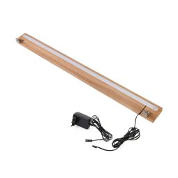 Listwa oswietleniowa LED, 68 cm, sosna naturalna