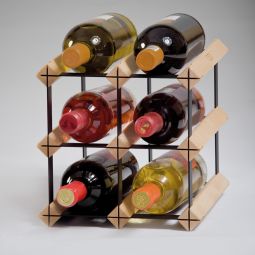 Regal na wino Trend PREMIUM na 6 butelek (wys. 23,5 x szer. 23,5 cm)