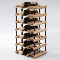 Regal na wino Trend PREMIUM na 24 butelki (wys. 63,5 x szer. 33,5 cm)